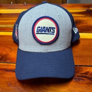 New Era Giants Navy and Gray Cap